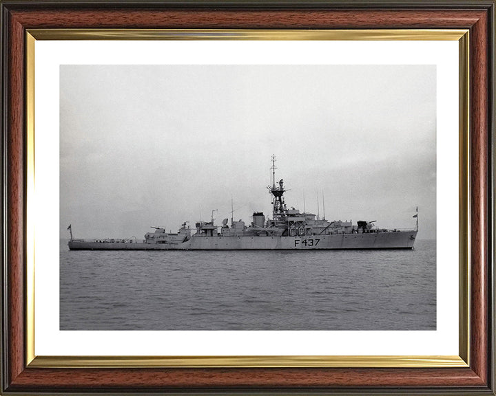 HMS Loch Lomond K437 Royal Navy Loch class frigate Photo Print or Framed Print - Hampshire Prints