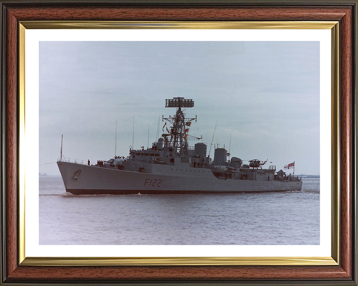 HMS Gurkha F122 Royal Navy Tribal class frigate Photo Print or Framed Print - Hampshire Prints