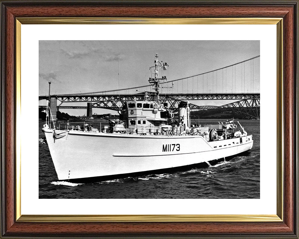 HMS Pollington M1173 Royal Navy Ton Class Minesweeper Photo Print or Framed Photo Print - Hampshire Prints