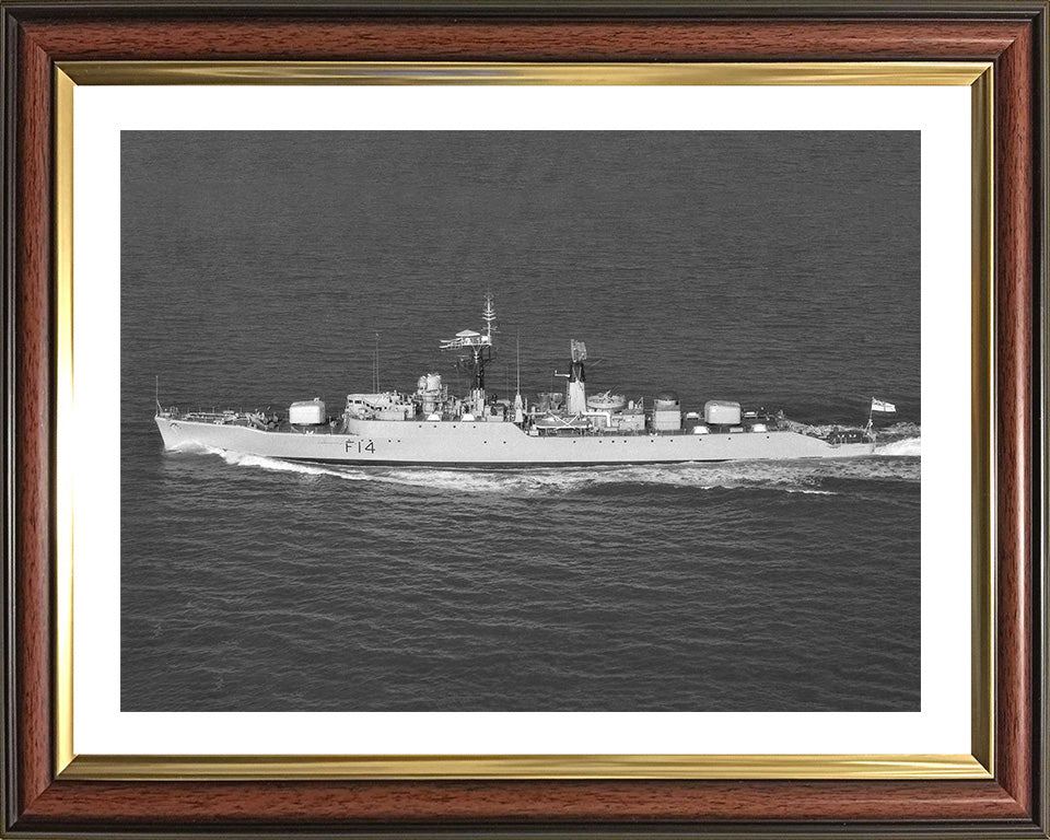 HMS Leopard F14 Royal Navy Leopard class Frigate Photo Print or Framed Print - Hampshire Prints