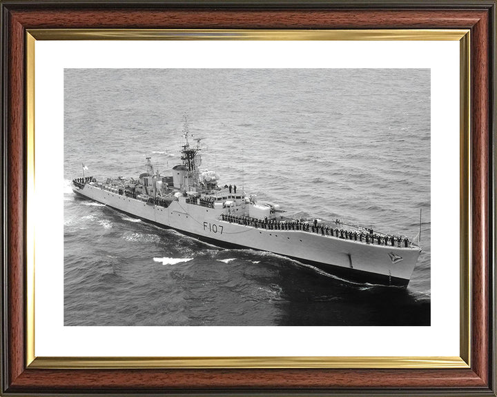 HMS Rothesay F107 | Photo Print | Framed Print | Rothesay Class | Frigate | Royal Navy Hampshire Prints