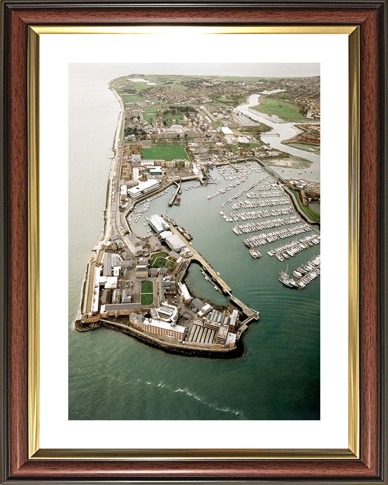 HMS Dolphin Royal Navy Submarine School From above Photo Print or Framed Photo Print - Hampshire Prints