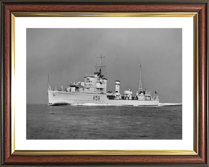 HMS Gallant H59 | Photo Print | Framed Print | G Class | Destroyer | Royal Navy Posters, Prints, & Visual Artwork Hampshire Prints