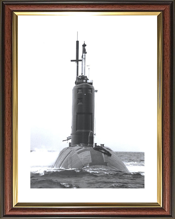 HMS Spartan S105 Submarine | Photo Print | Framed Print | Swiftsure Class | Royal Navy Hampshire Prints