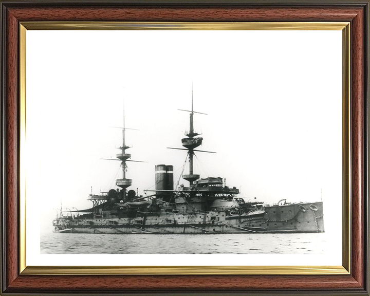 HMS Hannibal (1896) | Photo Print | Framed Print | Majestic Class | Pre Dreadnought | Royal Navy Hampshire Prints