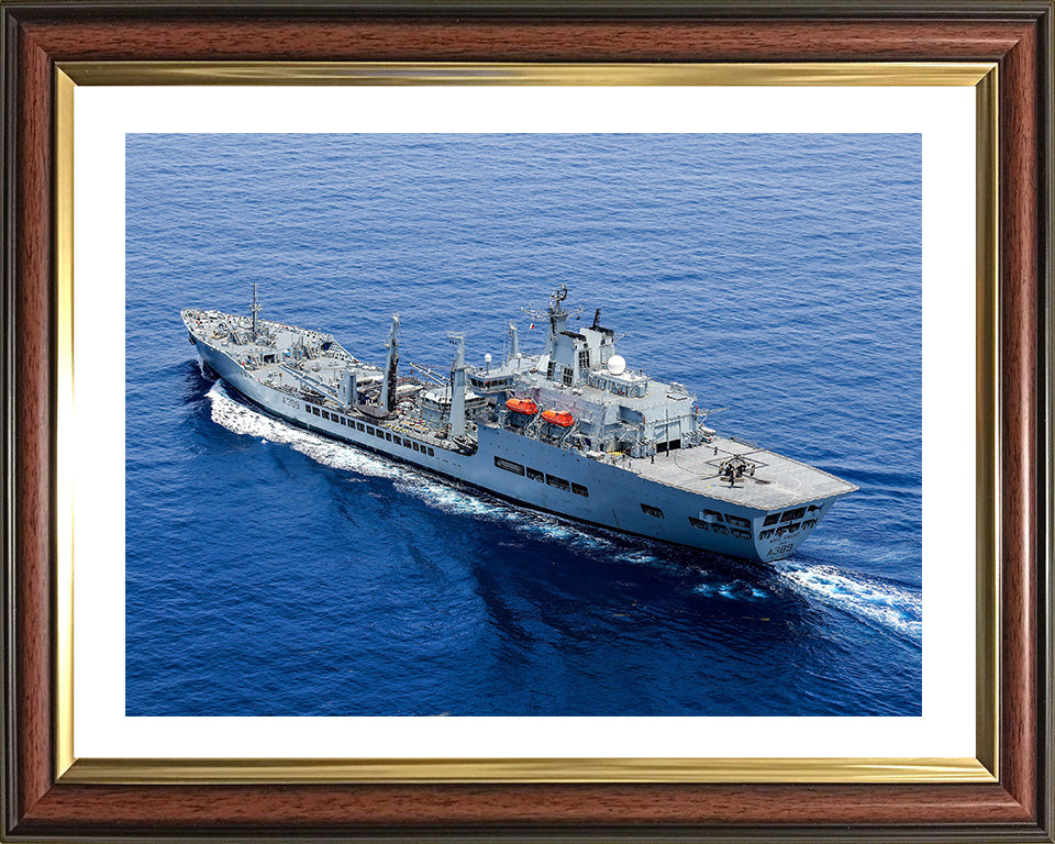 RFA Wave Knight A389 | Photo Print | Framed Print | Wave class | Fleet Tanker | Royal Fleet Auxiliary Hampshire Prints 10 x 8 Classic Frame Yes