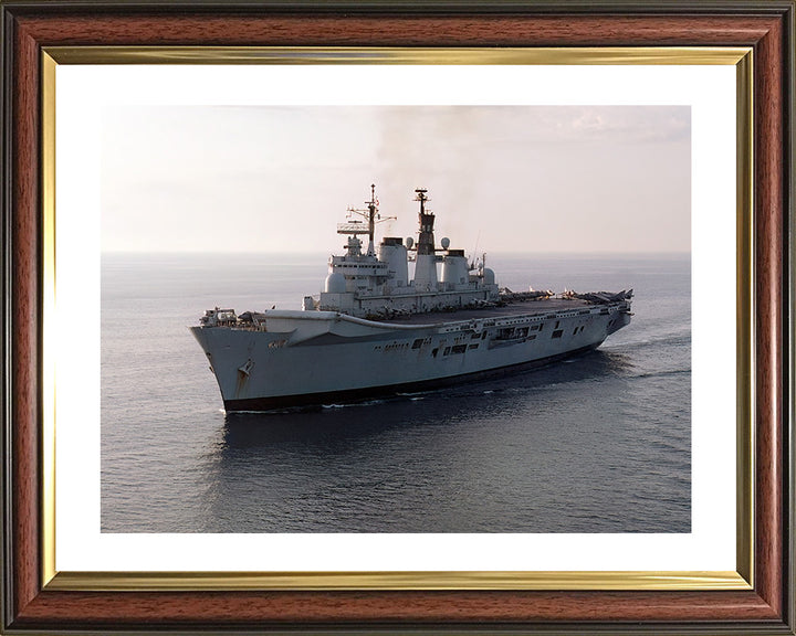 HMS Illustrious R06 | Photo Print | Framed Print | Invincible Class | Aircraft Carrier | Royal Navy Hampshire Prints