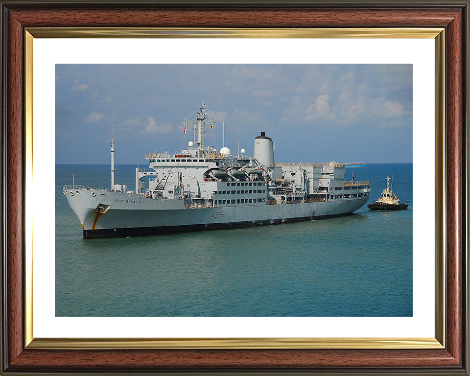 RFA Fort Rosalie A385 | Photo Print | Framed Print | Fort Rosalie Class | Royal Fleet Auxiliary Hampshire Prints