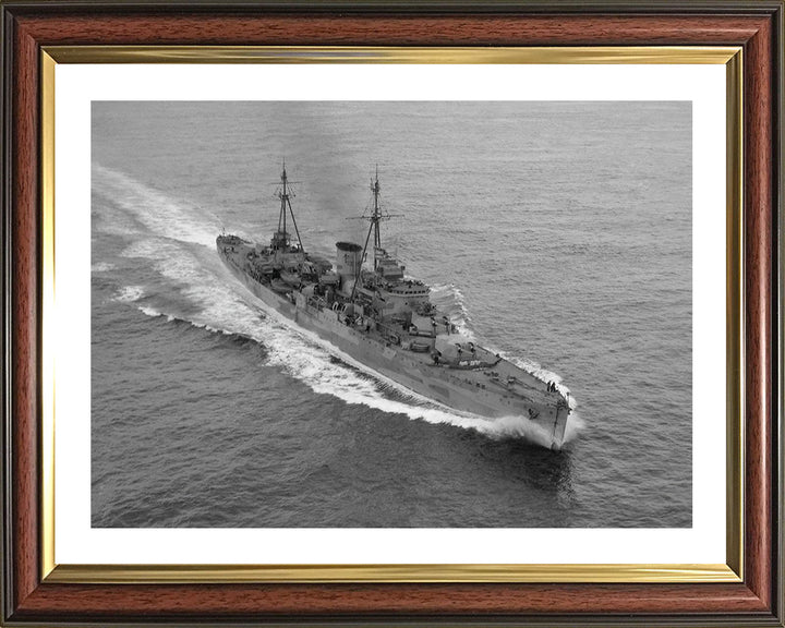 HMS Neptune (20) Royal Navy Leander class light cruiser Photo Print or Framed Photo Print - Hampshire Prints