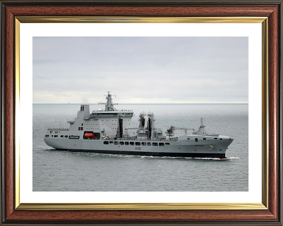 RFA Tidespring A136 | Photo Print | Framed Print | Tide class | Tanker | Royal Fleet Auxiliary Hampshire Prints