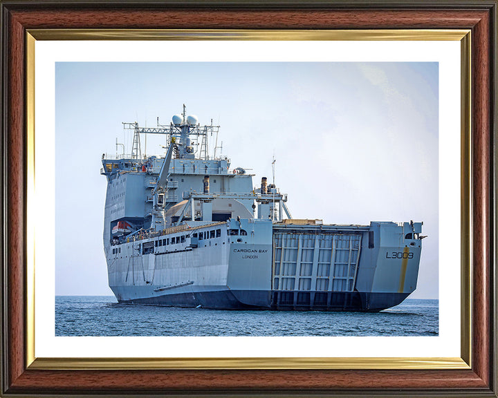 RFA Cardigan Bay L3009 | Photo Print | Framed Print | Bay Class | Auxiliary Dock | Royal Fleet Auxiliary Hampshire Prints