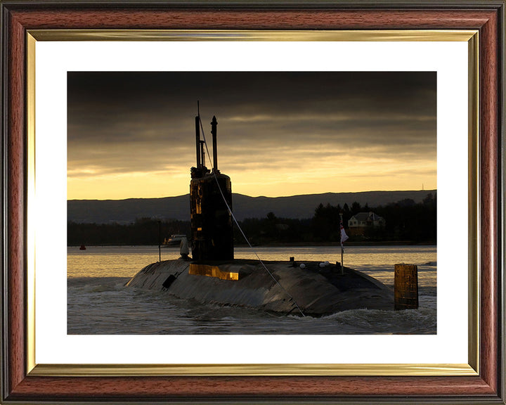 HMS Spartan S105 Royal Navy Swiftsure class Submarine Photo Print or Framed Print - Hampshire Prints