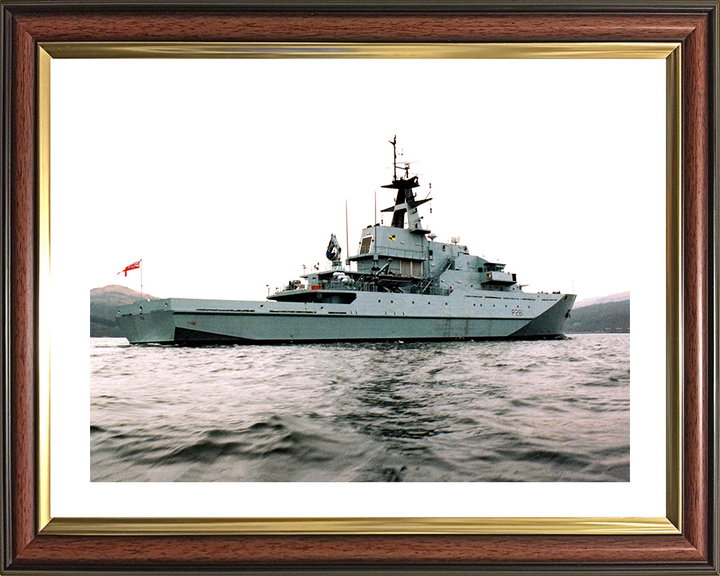 HMS Tyne (P281) Photo Print - On the Clyde 2003 - Royal Navy River Class Patrol Vessel Posters, Prints, & Visual Artwork Hampshire Prints 10 x 8 Classic Frame Yes