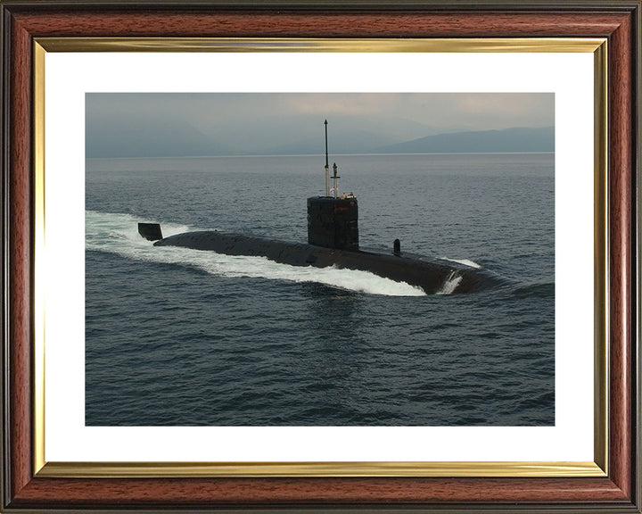 HMS Splendid S106 Royal Navy Swiftsure class Submarine Photo Print or Framed Print - Hampshire Prints