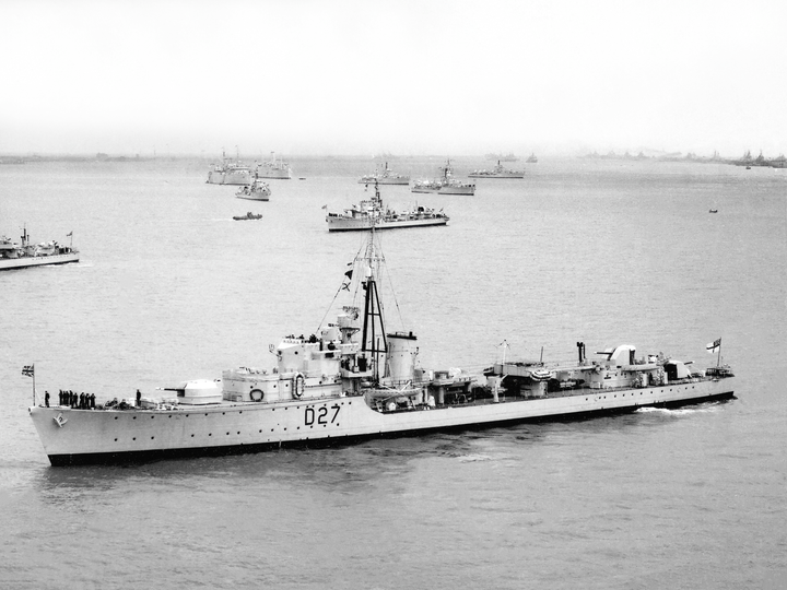 HMS Savage D27 S Class Destroyer Photo Print - Posters, Prints, & Visual Artwork - by Hampshire Prints (image 1 of 9)