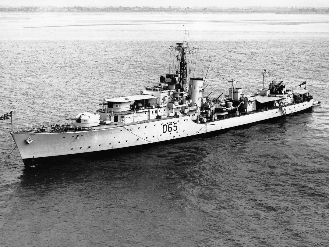 HMS St James D65 Battle Class Destroyer 1946 Photo Print - Posters, Prints, & Visual Artwork - by Hampshire Prints (image 1 of 9)