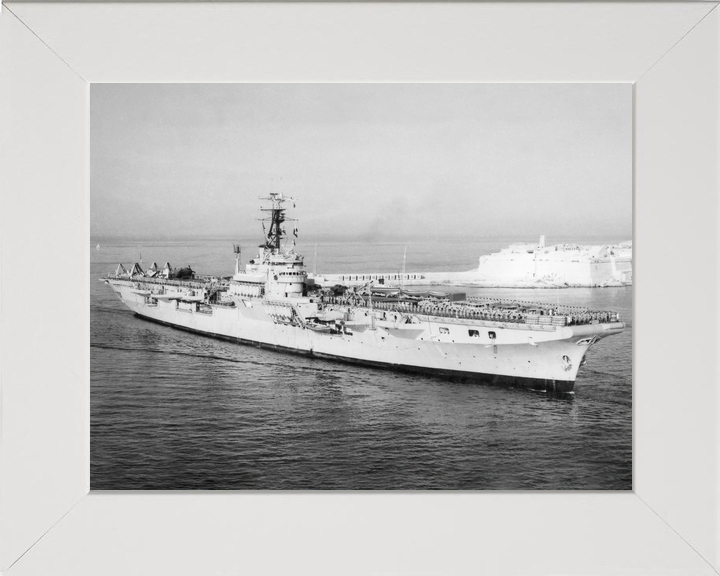 HMS Theseus R64 Colossus Class Aircraft Carrier Valletta Malta Photo Print - Posters, Prints, & Visual Artwork - by Hampshire Prints (image 5 of 9)
