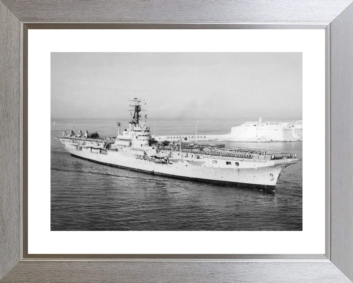 HMS Theseus R64 Colossus Class Aircraft Carrier Valletta Malta Photo Print - Posters, Prints, & Visual Artwork - by Hampshire Prints (image 6 of 9)