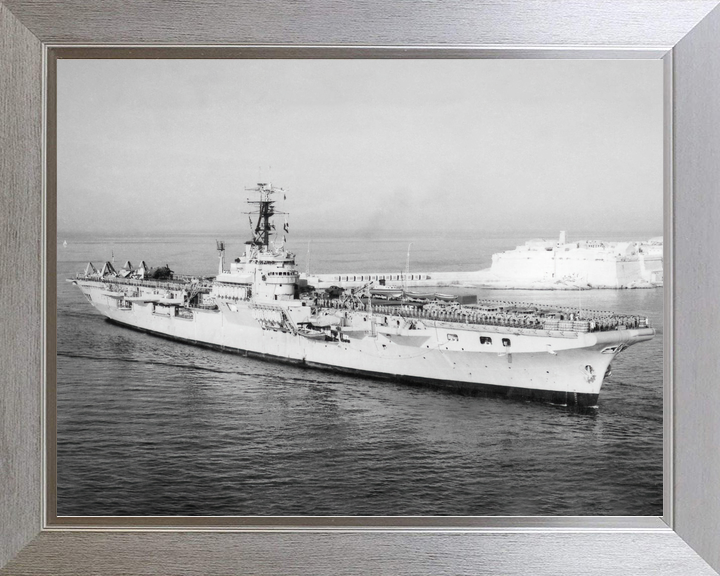 HMS Theseus R64 Colossus Class Aircraft Carrier Valletta Malta Photo Print - Posters, Prints, & Visual Artwork - by Hampshire Prints (image 7 of 9)