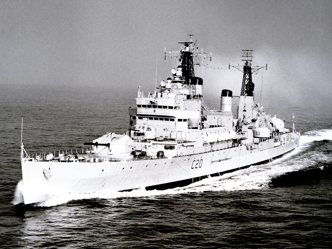 HMS Tiger C20 Tiger Class Light Cruiser April 1965 Photo Print - Posters, Prints, & Visual Artwork - by Hampshire Prints (image 1 of 9)