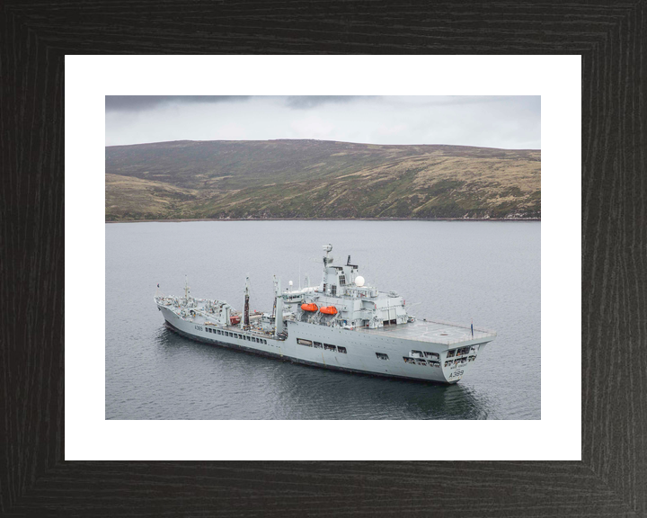 RFA Wave Knight A389 Wave Class Tanker April 2017 Portland Return
