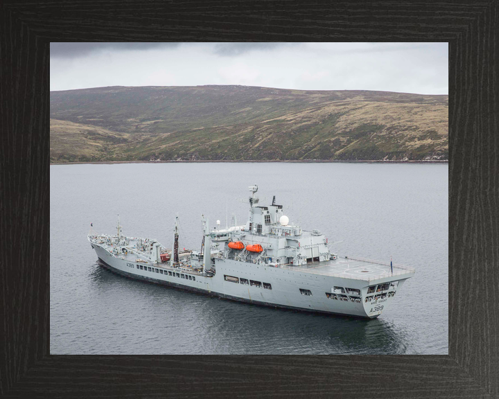 RFA Wave Knight A389 Wave Class Tanker April 2017 Portland Return