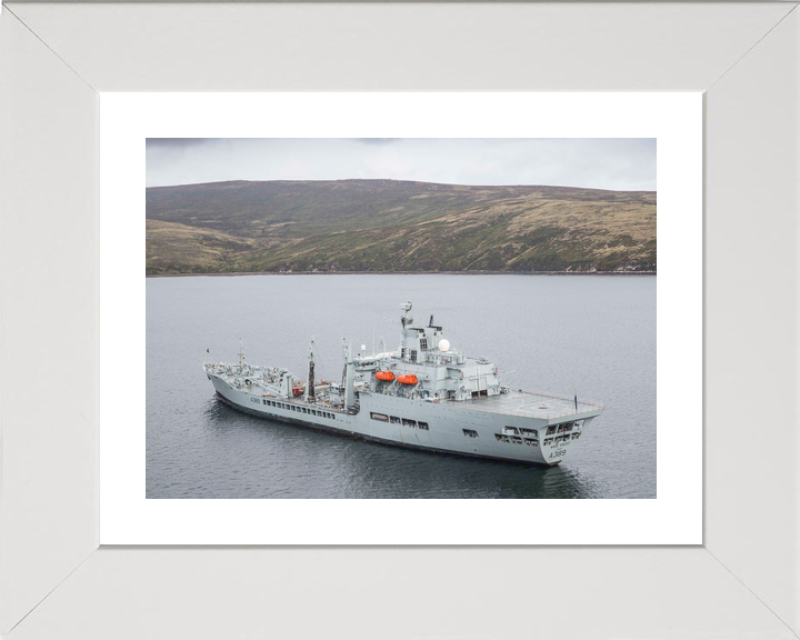 RFA Wave Knight A389 Wave Class Tanker April 2017 Portland Return