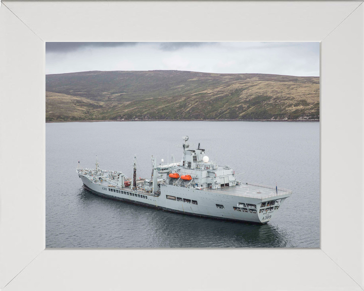 RFA Wave Knight A389 Wave Class Tanker April 2017 Portland Return