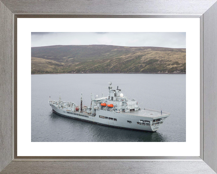 RFA Wave Knight A389 Wave Class Tanker April 2017 Portland Return