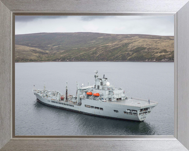 RFA Wave Knight A389 Wave Class Tanker April 2017 Portland Return
