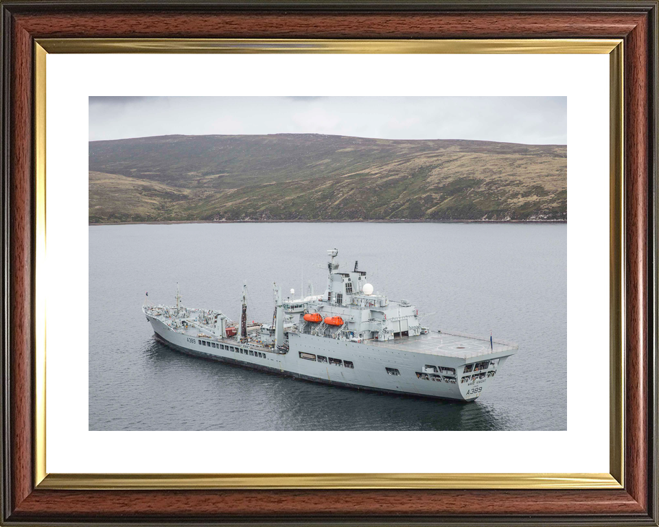RFA Wave Knight A389 Wave Class Tanker April 2017 Portland Return