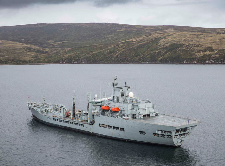 RFA Wave Knight A389 | Photo Print | Framed Print | Wave class | Fleet Tanker | Royal Fleet Auxiliary Hampshire Prints