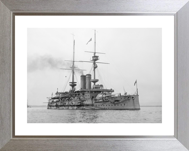HMS Goliath (1898) Royal Navy Canopus Class Battleship Starboard View Photo Print Wall Art Decor - Posters, Prints, & Visual Artwork - by Hampshire Prints (image 6 of 9)