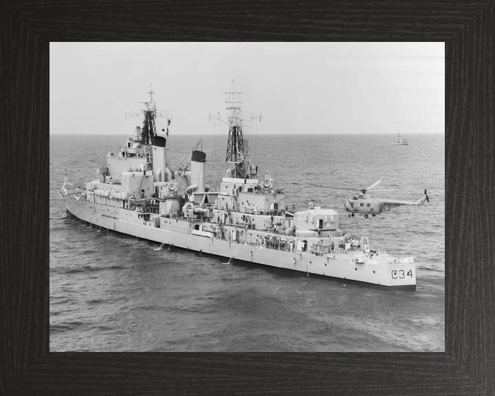 HMS Lion C34 Tiger Class Light Cruiser Port Quarter View Photo Print - Posters, Prints, & Visual Artwork - by Hampshire Prints (image 3 of 9)