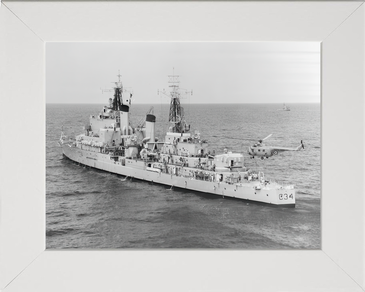 HMS Lion C34 Tiger Class Light Cruiser Port Quarter View Photo Print - Posters, Prints, & Visual Artwork - by Hampshire Prints (image 5 of 9)