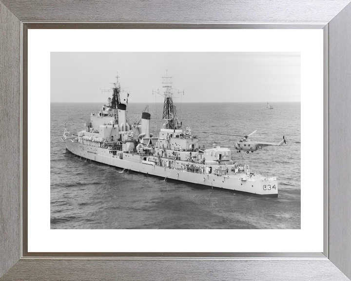 HMS Lion C34 Tiger Class Light Cruiser Port Quarter View Photo Print - Posters, Prints, & Visual Artwork - by Hampshire Prints (image 6 of 9)
