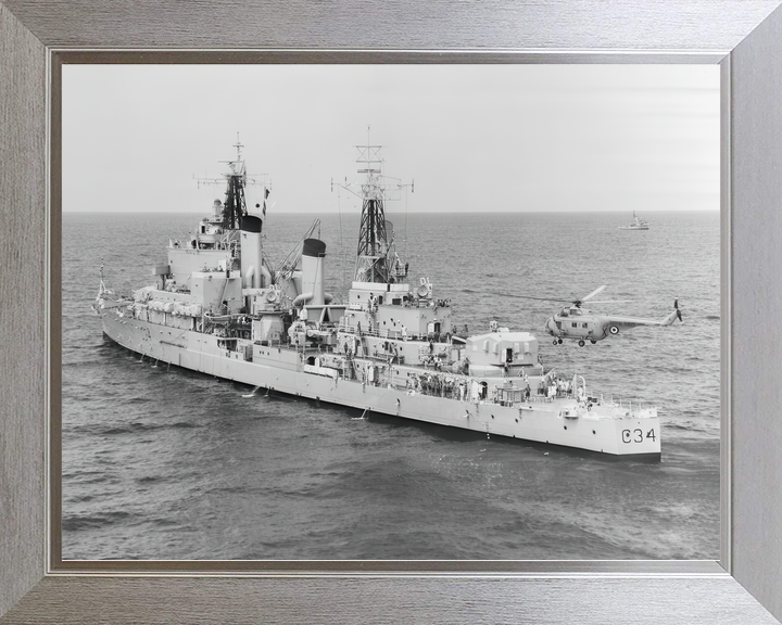 HMS Lion C34 Tiger Class Light Cruiser Port Quarter View Photo Print - Posters, Prints, & Visual Artwork - by Hampshire Prints (image 7 of 9)