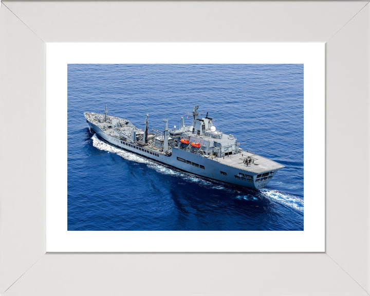 RFA Wave Knight A389 Wave Class Tanker August 2021 Haiti Black Hawk Flight Deck