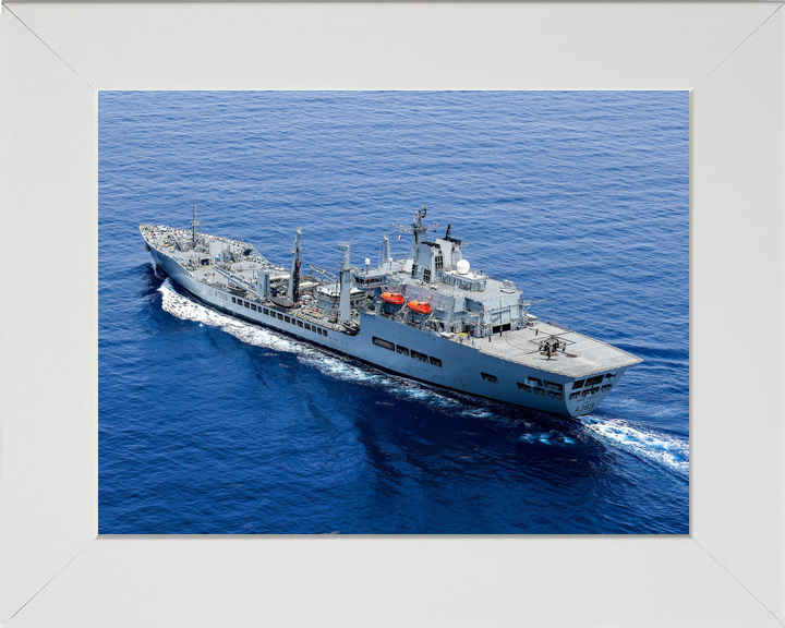 RFA Wave Knight A389 Wave Class Tanker August 2021 Haiti Black Hawk Flight Deck