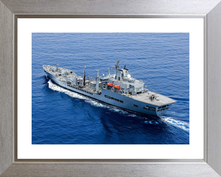 RFA Wave Knight A389 Wave Class Tanker August 2021 Haiti Black Hawk Flight Deck