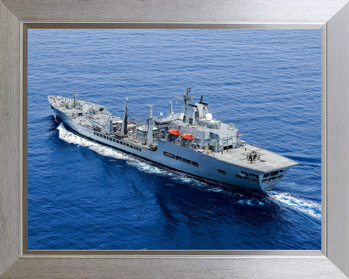 RFA Wave Knight A389 Wave Class Tanker August 2021 Haiti Black Hawk Flight Deck