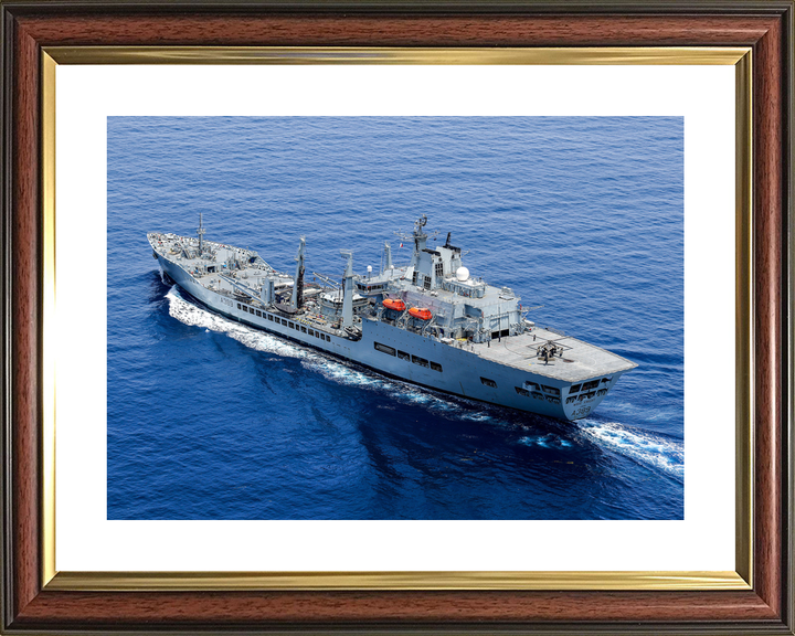 RFA Wave Knight A389 Wave Class Tanker August 2021 Haiti Black Hawk Flight Deck