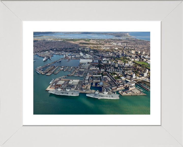 HMNB Portsmouth 2005 Aerial Photo Print - Posters, Prints, & Visual Artwork - by Hampshire Prints (image 4 of 9)