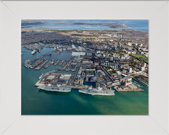 HMNB Portsmouth 2005 Aerial Photo Print - Posters, Prints, & Visual Artwork - by Hampshire Prints (image 5 of 9)