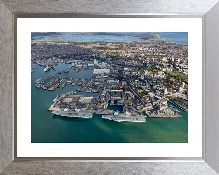HMNB Portsmouth 2005 Aerial Photo Print - Posters, Prints, & Visual Artwork - by Hampshire Prints (image 6 of 9)