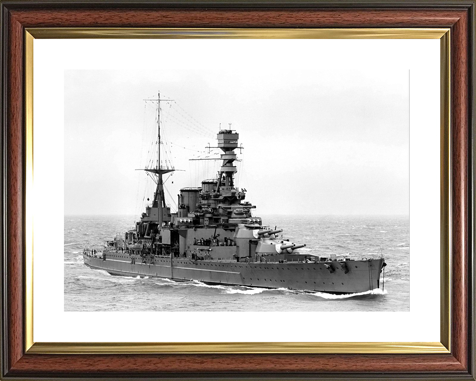 HMS Repulse 1916 Renown Class Battlecruiser 1916 Photo Print - Posters, Prints, & Visual Artwork - by Hampshire Prints (image 8 of 9)