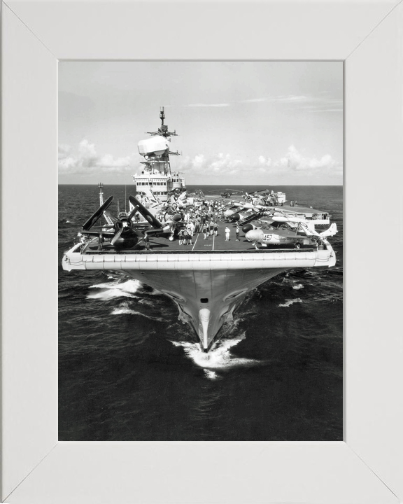 HMS Victorious R38 Illustrious Class Aircraft Carrier Bow View Photo Print - Posters, Prints, & Visual Artwork - by Hampshire Prints (image 5 of 9)