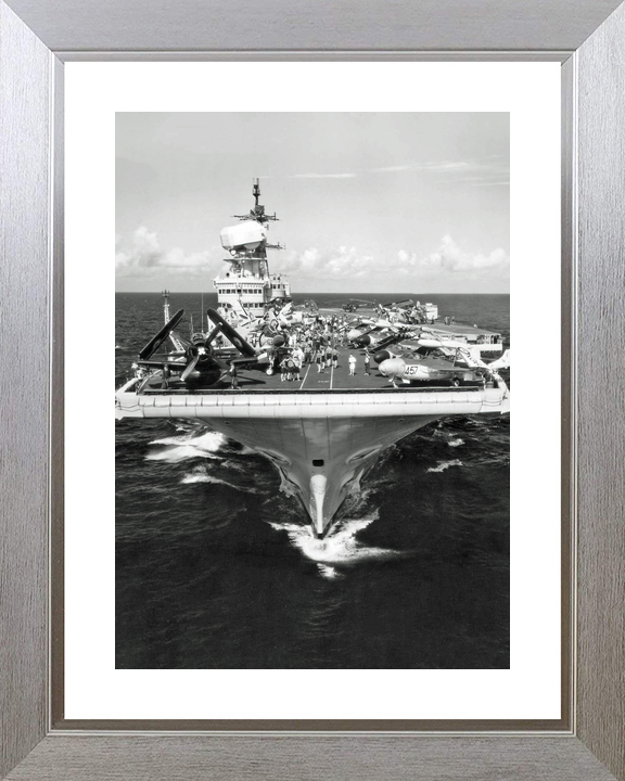 HMS Victorious R38 Illustrious Class Aircraft Carrier Bow View Photo Print - Posters, Prints, & Visual Artwork - by Hampshire Prints (image 6 of 9)