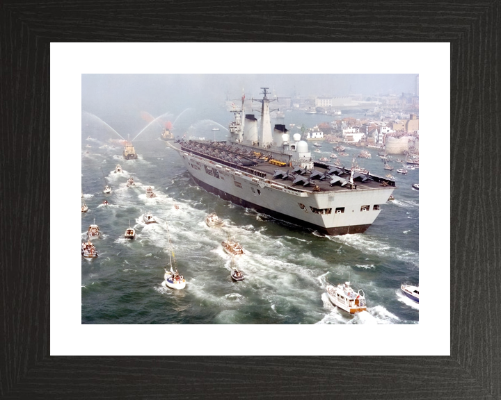 HMS Invincible R05 Invincible Class Aircraft Carrier September 1982 Photo Print - Posters, Prints, & Visual Artwork - by Hampshire Prints (image 2 of 9)