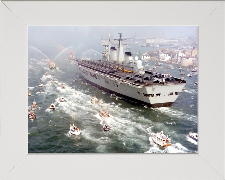 HMS Invincible R05 Invincible Class Aircraft Carrier September 1982 Photo Print - Posters, Prints, & Visual Artwork - by Hampshire Prints (image 5 of 9)